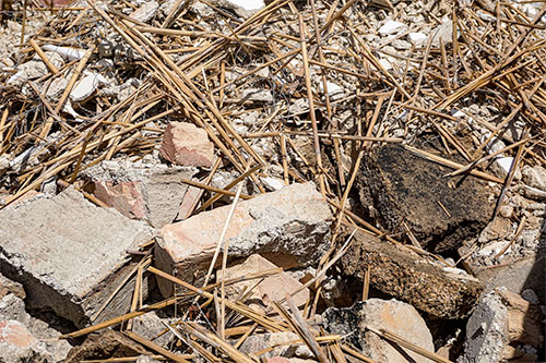 Bauschutt so nicht bild